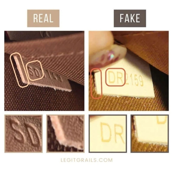 KNOWING YOUR LUXURY! REAL VERSUS FAKE 💯👀 LOUIS VUITTON - Picture 4 of 14